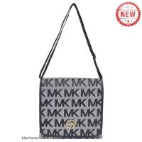 michael kors jet set logo groot grijs crossbody zakken Teller Echte 86qfc934